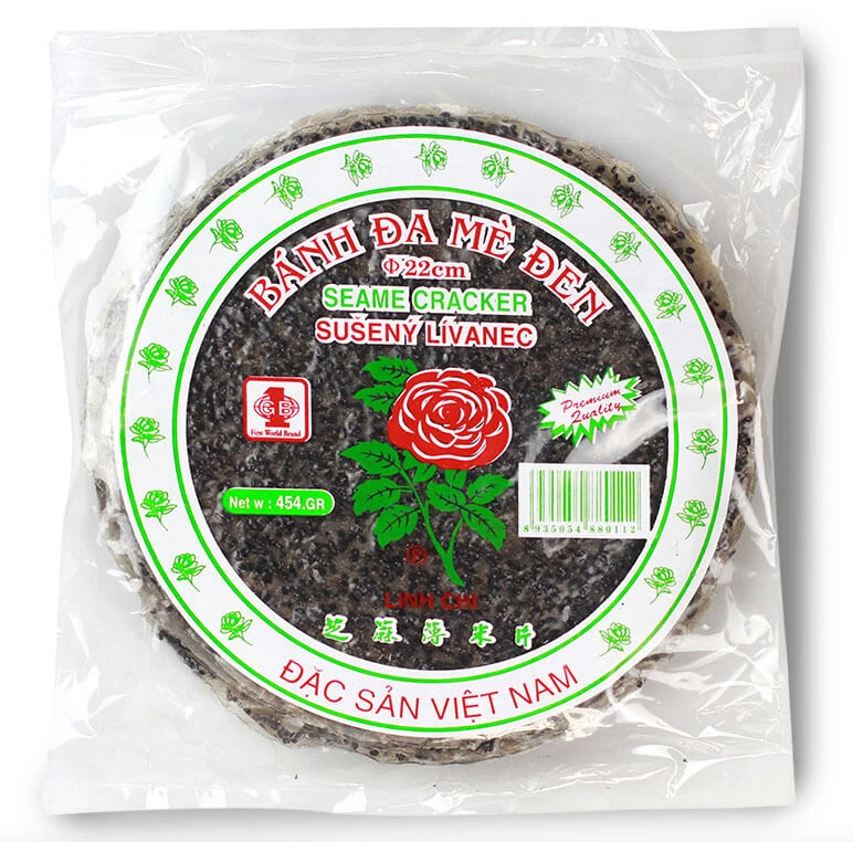 GIA BAO Krekry s černým sezamem 30x400g