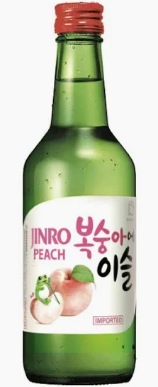 Soju Jinro Peach (alcohol) 20x350ml