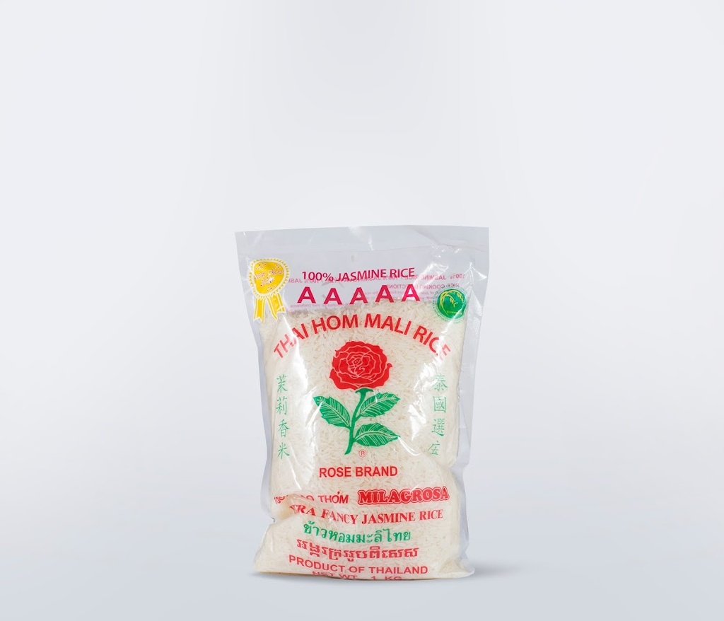 Rose Brand Jasmine rice 25x1kg