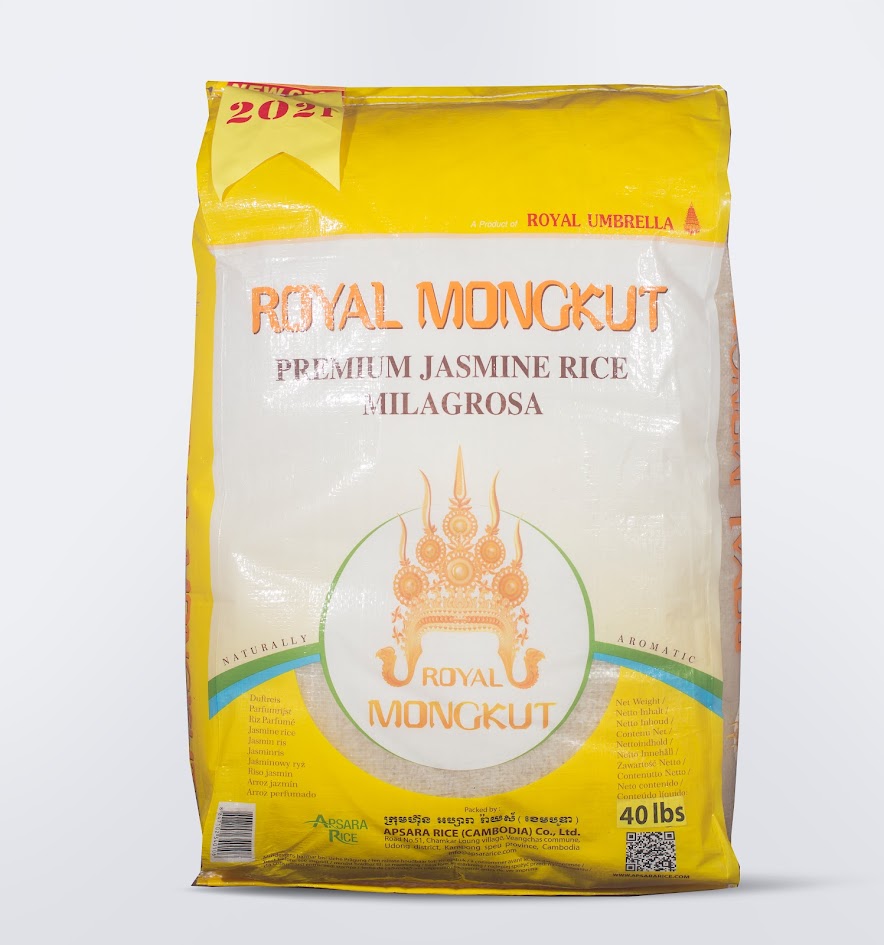 Gạo Campuchia Vàng Royal Mongkut 40lbs