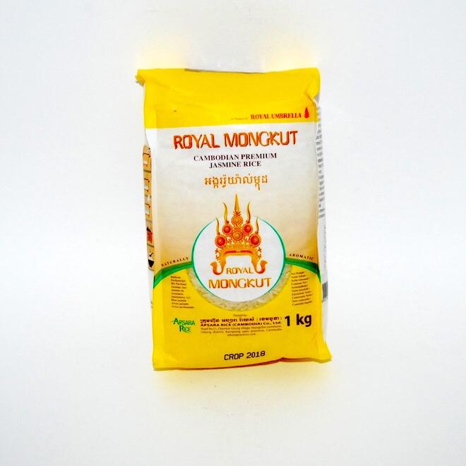 Royal Mongkut Cambodian Premium Jasmine Rice 25x1kg