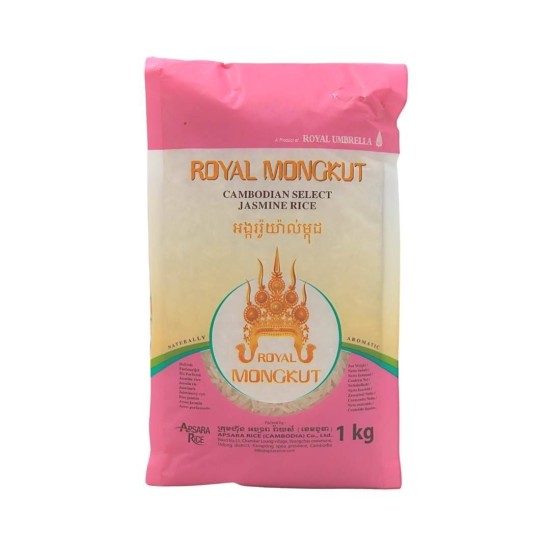Gạo Campuchia Hồng Royal Mongkut 25x1kg