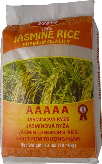Viva jasmínová rýže 40LBS