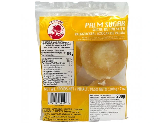 Đường thốt nốt Cock 50x200g