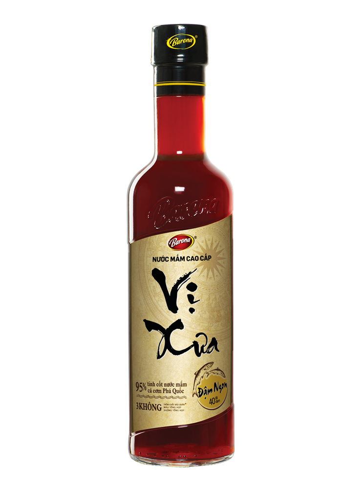 Nước mắm vị xưa 40 Độ Đạm 12x500ml