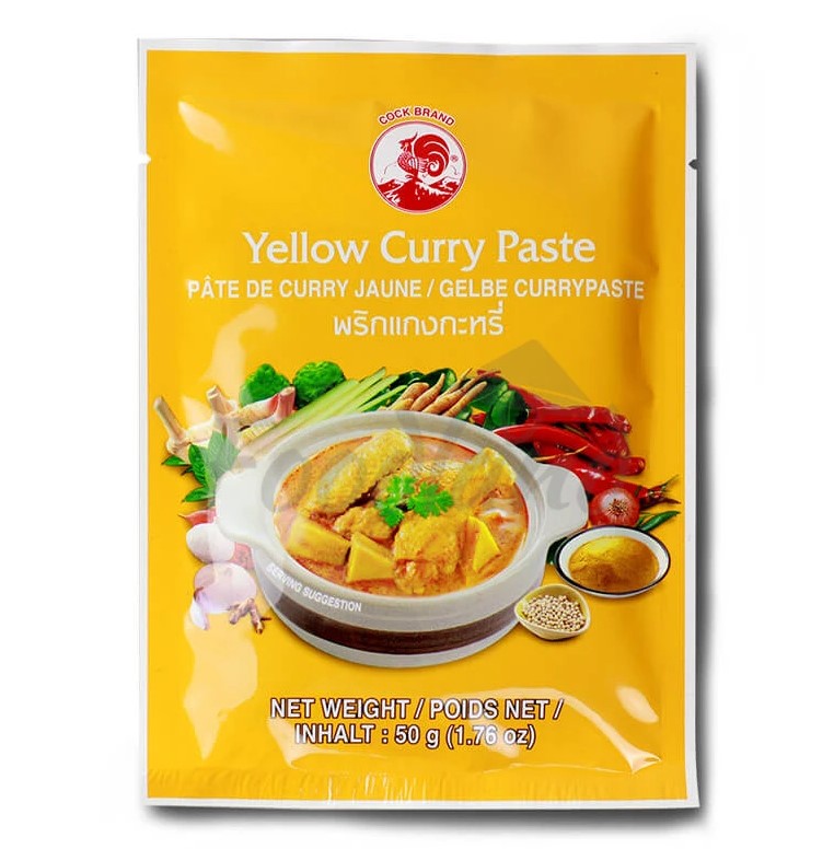 Cock žlutá kari pasta 120x50g
