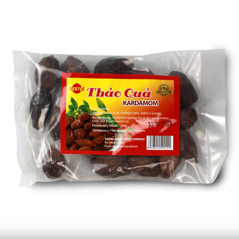 Thảo quả Saviva 100x100g
