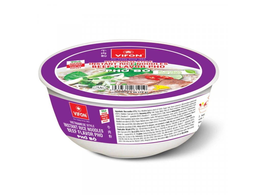 Phở Bò ăn liền VIFON Bát 12x70g