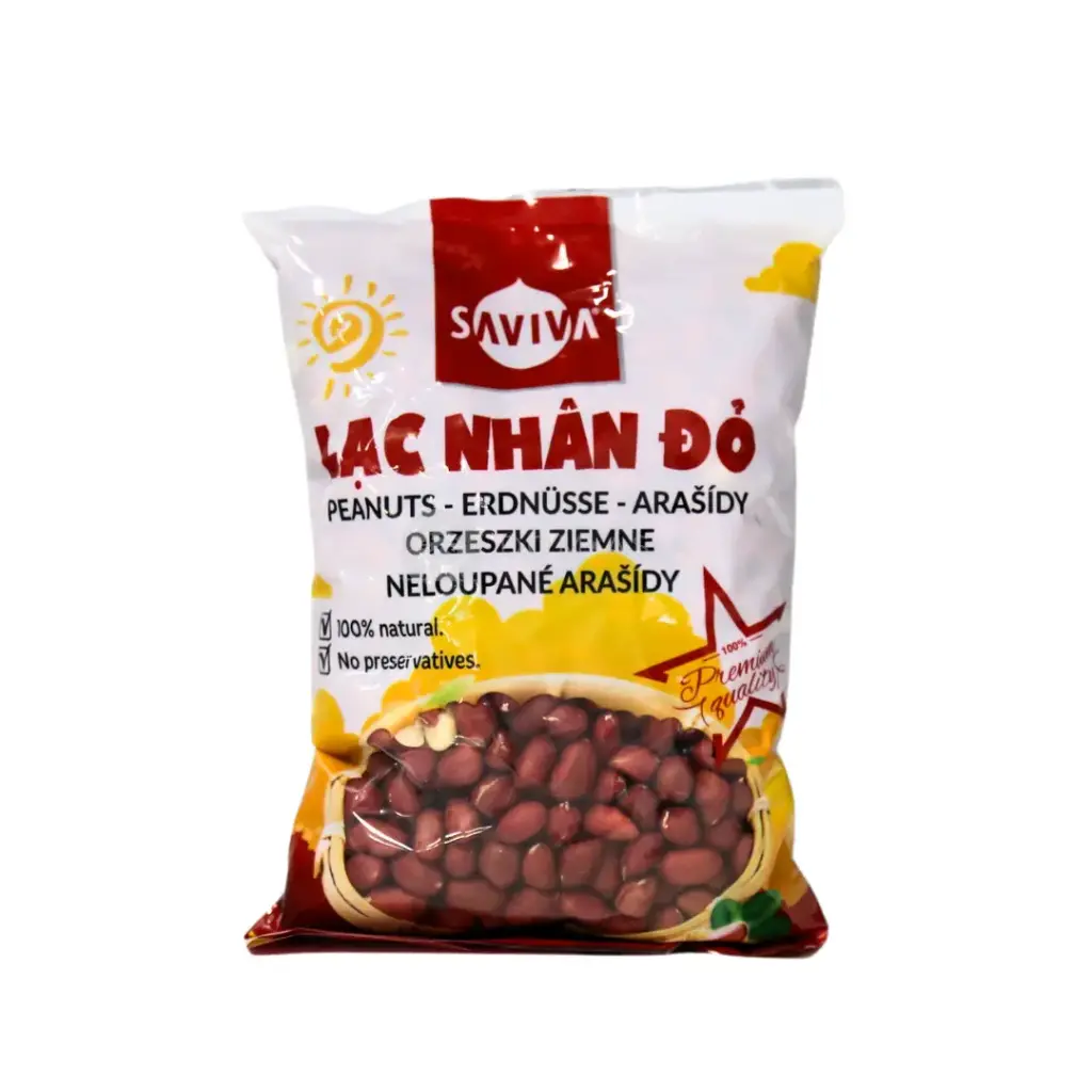 Fresh Red Peanuts Saviva 40x500g