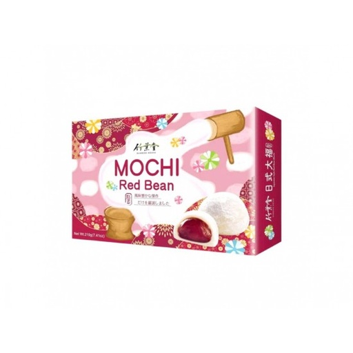 [1000400] Mochi příchuť červené fazole Bamboo House 24x210g