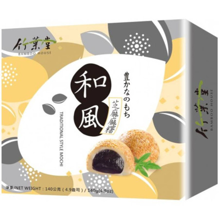[1000416] Bánh Mochi vị Vừng Bamboo House 36x140g