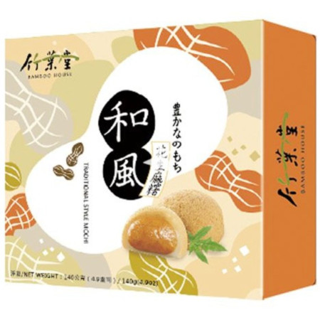 [1000418] Bánh Mochi vị Lạc Bamboo House 36x140g