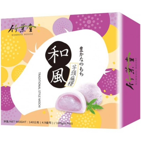 [1000420] Bamboo House Mochi Taro flavor 36x140g