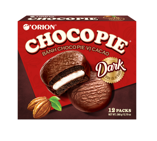 [1000301] Bánh Chocopie Dark Orion 8x360g
