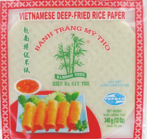 [607000] Bánh đa nem 3 Cây tre size 22 44x340g