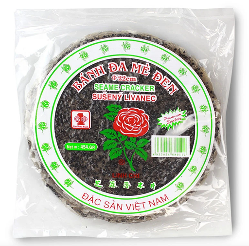 [605001] Bánh tráng mè đen Gia Bảo 30x400g