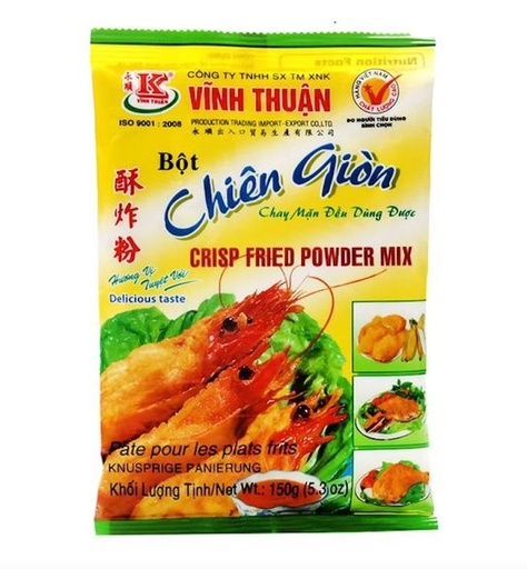 [602007] Vinh Thuan křupavý smažený prášek 60x150g