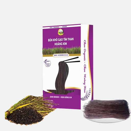 [201405] Bún Khô Gạo Lứt Tím Hoàng Kim 30x300g