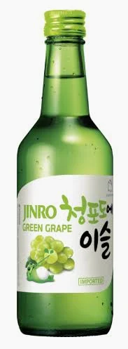 [906004] Soju Jinro green grape (alcohol) 20x350ml