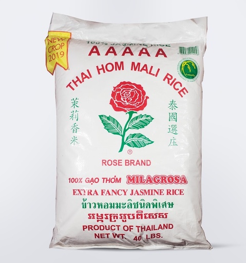 [101000] Gạo Bông Hồng 40lbs