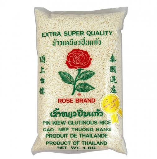 [101054] Gạo Nếp Thái Bông Hồng 25x1kg