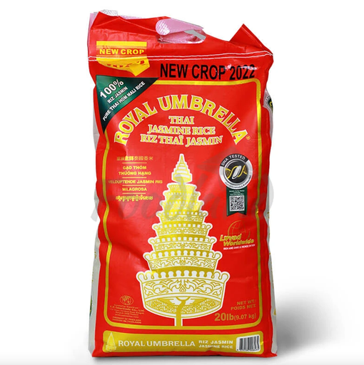 [101101] Royal Umbrella Thai jasmínová rýže 20lbs