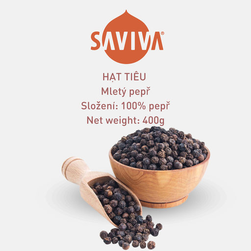 [804006] Tiêu Hạt Saviva 400g