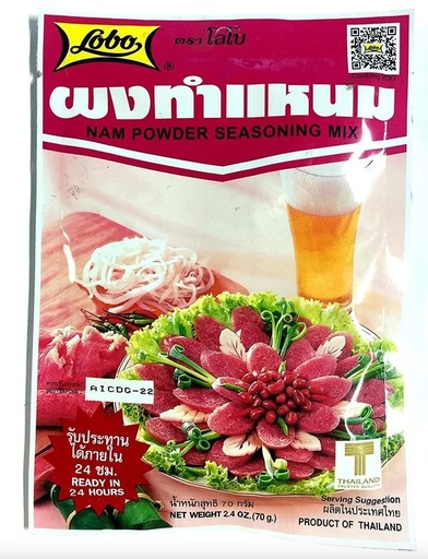 [802001] Bột gia vị nem chua Lobo 120x70g