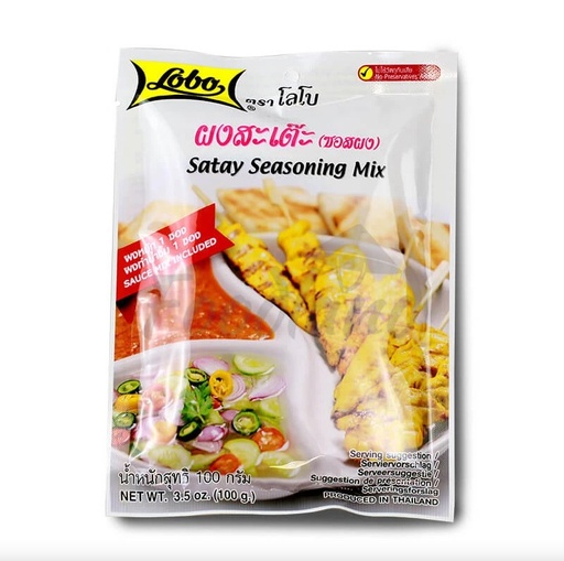 [802005] Gia vị Satay Lobo 120x50g