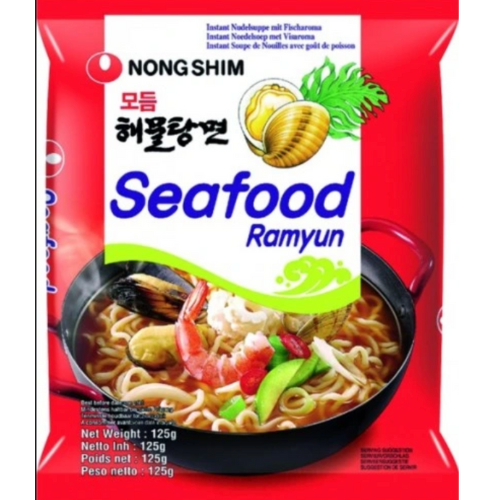 [303020] Mì Nongshim Hải Sản 20x125g