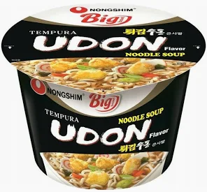 [303025] Mì Nongshim Udon Tempura Bát 16x115g