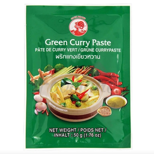 [800005] Sốt Cà ri Xanh Cock 120x50g