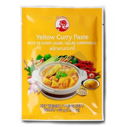 [800008] Sốt Cà ri Vàng Cock 120x50g