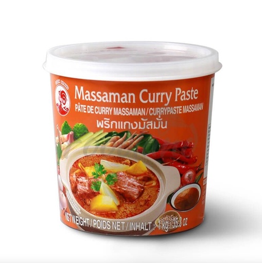 [800012] Sốt Cà ri Cam Massaman Cock 12x1kg