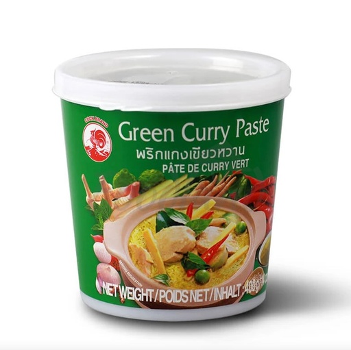 [800004] Sốt Cà ri Xanh Cock 24x400g