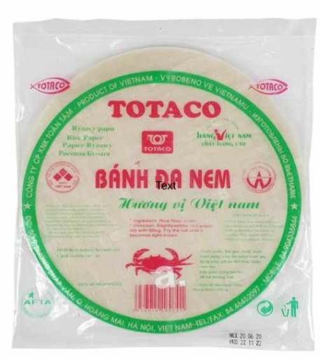 [609001] Bánh Đa nem TOTACO 80x250g