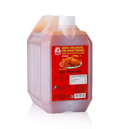 [704104] Nước chấm chua ngọt Sweet Chili Cock 3x4500ml