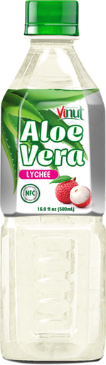 [908006] Nước Nha đam vải Vinut 24x500ml
