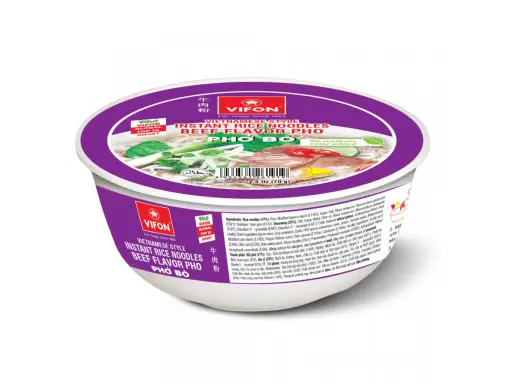 [304008] Phở Bò ăn liền VIFON Bát 12x70g