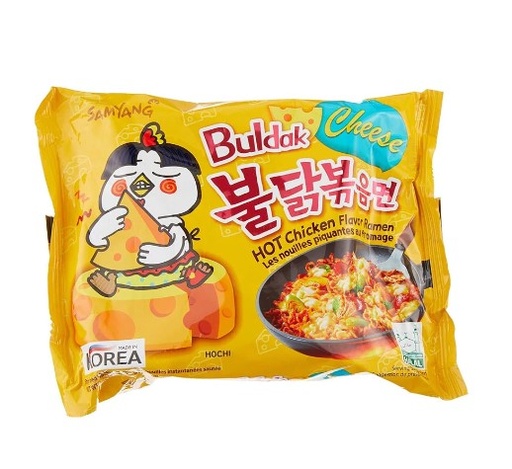 [302009] Mì Samyang Vàng Cheese 40x140g 