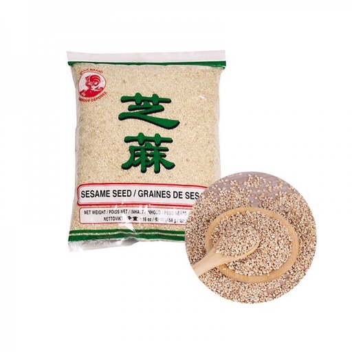 [400011] White sesame seeds Cock 30 x 227g 